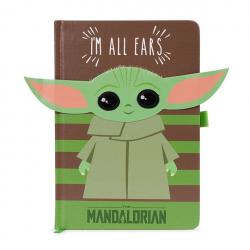 Star Wars The Mandalorian Libreta Premium A5 I'm All Ears Green - Imagen 1
