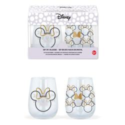 Disney Packs de 2 Vasos para Zumo Crystal Caja Minnie Mouse (6) - Imagen 1