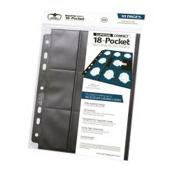 Ultimate Guard 18-Pocket Compact Pages Mini American Negro (10) - Imagen 1