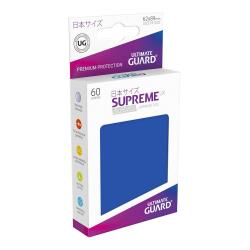 Ultimate Guard Supreme UX Sleeves Fundas de Cartas Tamaño Japonés Azul (60) - Imagen 1