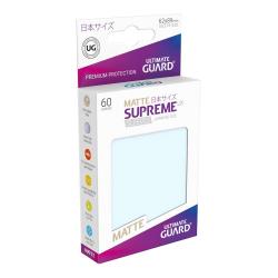 Ultimate Guard Supreme UX Sleeves Fundas de Cartas Tamaño Japonés Transparente Mate (60) - Imagen 1