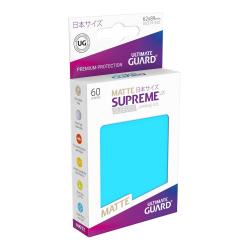 Ultimate Guard Supreme UX Sleeves Fundas de Cartas Tamaño Japonés Azul Celeste Mate (60) - Imagen 1