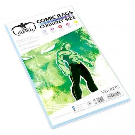 Ultimate Guard Comic Bags Bolsas con cierre reutilizable de