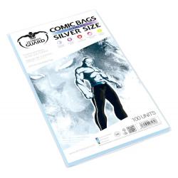 Ultimate Guard Comic Bags Bolsas con cierre reutilizable de Comics Silver Size (100) - Imagen 1