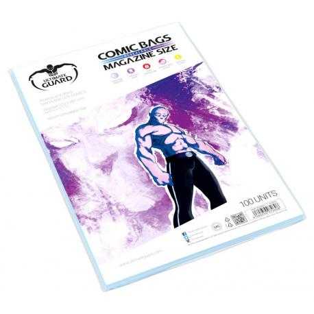 Ultimate Guard Comic Bags Bolsas con cierre reutilizable de
