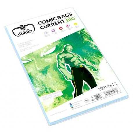 Ultimate Guard Comic Bags BIG Bolsas de Comics Current Size