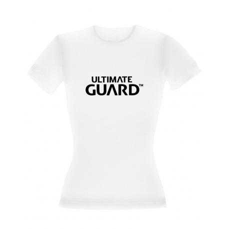 Ultimate Guard Camiseta Chica Wordmark Blanco talla XS