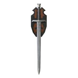 Rey Arturo: La Leyenda de Excalibur Réplica 1/1 Espada Excalibur (Acero de Damasco) 102 cm - Imagen 1