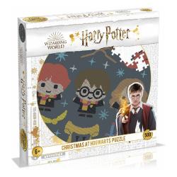 Harry Potter Puzzle redondo Christmas Jumper 3 - Christmas at Hogwarts (500 piezas) - Imagen 1