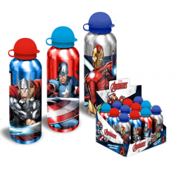 Botella Aluminio Avengers Marvel 500Ml. - Imagen 1