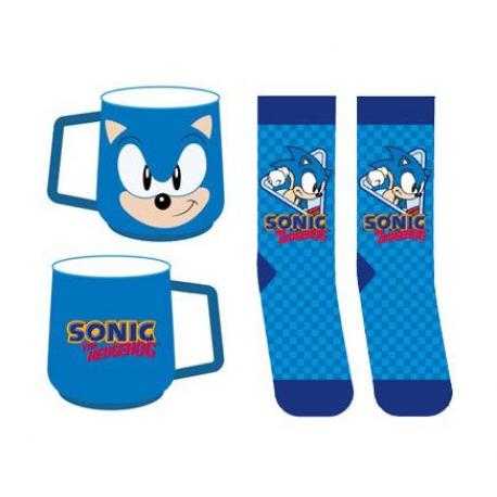 Sonic the Hedgehog Taza y Calcetines Set Sonic - Imagen 1