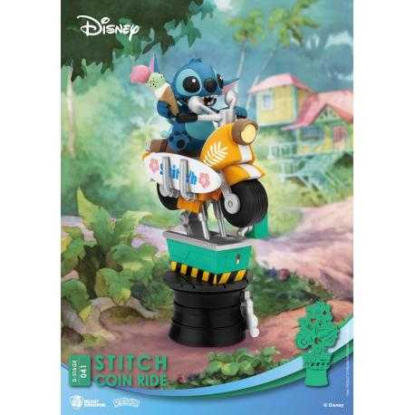 Disney Coin Ride Series Diorama PVC D-Stage Stitch 16 cm
