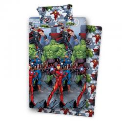 Juego sabanas Vengadores Avengers Marvel 105cm algodon - Imagen 1