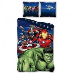 Funda nordica Vengadores Avengers Marvel cama 90cm microfibra - Imagen 1