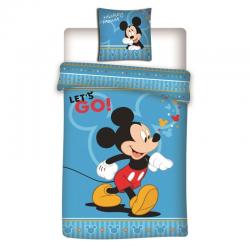 Funda nordica Mickey Disney cama 90cm microfibra - Imagen 1