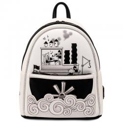 Mochila Steamboat Willie Mickey Mouse Disney Loungefly 26cm