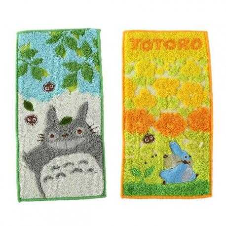 Mi vecino Totoro Set de 2 Mini Toallas Big and Medium Totoro 20 x 10 cm - Imagen 1