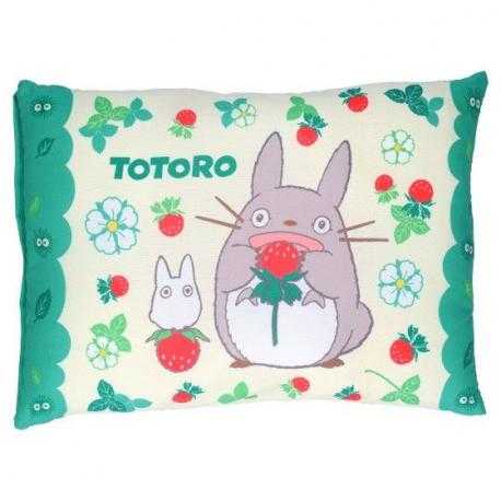 Mi vecino Totoro Cojín Totoro & Strawberries 28 x 39 cm - Imagen 1