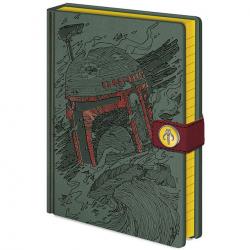 Cuaderno A5 premium Boba Fett Star Wars