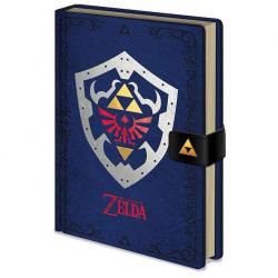 Cuaderno A5 premiun Escudo The Legend of Zelda