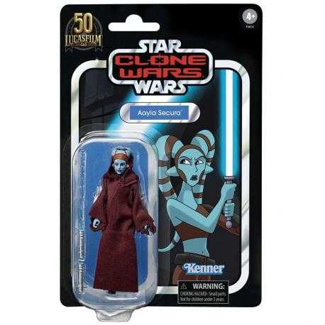 Figura Aayla Secula Star Wars Vintage 10cm - Imagen 1