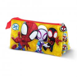 Portatodo Triple Spiderman Marvel 11x23.5x5cm. - Imagen 1