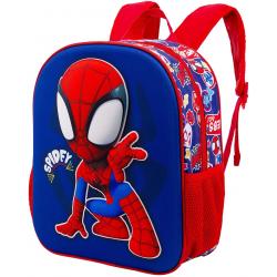 Mochila Basic Spiderman Marvel 31x40x15cm. - Imagen 1