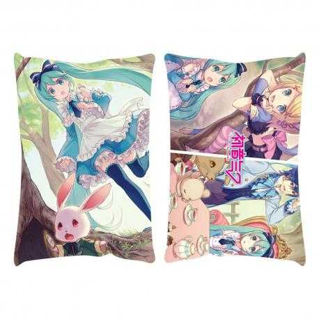 Hatsune Miku almohada Miku in Wonderlan 50 x 35 cm - Imagen 1