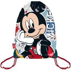 Saco Mochila Mickey Disney 33x44cm. - Imagen 1