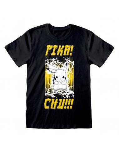 Pokemon Camiseta Electrifying talla M - Imagen 1