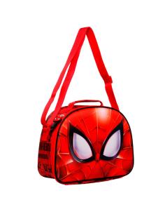 Bolsa portameriendas 3D Face Spiderman Marvel