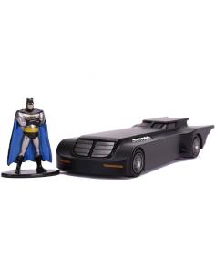 Set figura + coche Batmovil metal Batman DC Comics - Imagen 1