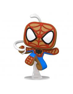 Marvel Figura POP! Vinyl Holiday Spider-Man 9 cm - Imagen 1