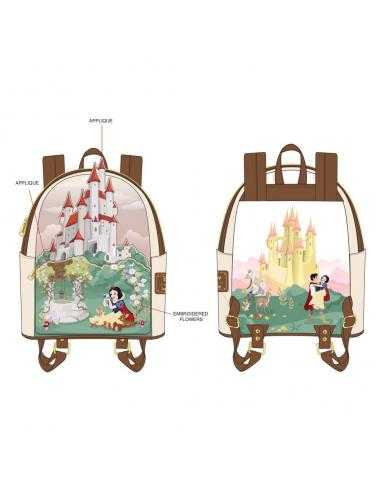 Disney by Loungefly Mochila Snow White Castle Series