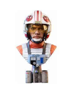 Busto Piloto Luke Skywalker A New Hope Star Wars 25cm