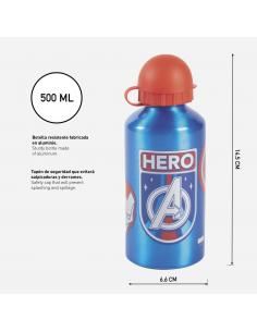 Botella Aluminio Avengers Marvel 500ml - Imagen 1