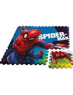 Alfombra Puzzle Eva Spiderman Marvel 9pzs - Imagen 1