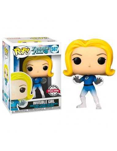 Funko POP Marvel Fantastic Four Invisible Girl Exclusive