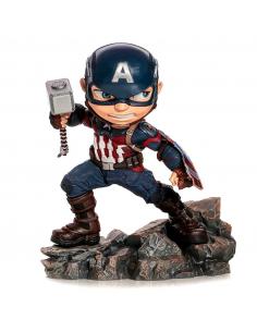 Figura Mini Co Capitan America Vengadores Avengers Endgame Marvel 15cm - Imagen 1