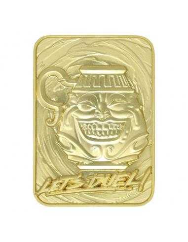 Yu-Gi-Oh! Réplica Card Pot of Greed (dorado)