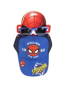 Set gorra + gafas sol Spiderman Marvel - Imagen 1