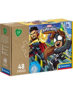 Puzzle Super Heroes Marvel 3x48pzs - Imagen 1