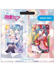 Hatsune Miku Pack de Chapas Set B - Imagen 1