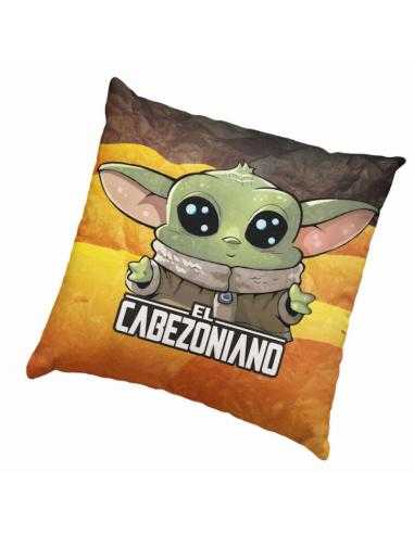 Cojin El Cabezoniano Mandalorian Star Wars