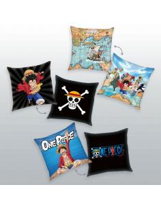 One Piece Pack de 3 almohadas Characters 40 x 40 cm - Imagen 1