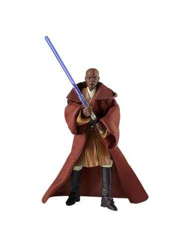 Star Wars Episode II Vintage Collection Figura 2022 Mace Windu 10 cm - Imagen 1