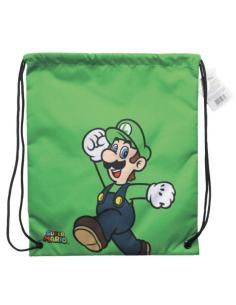 Saco Luigi Super Mario Bros Nintendo - Imagen 1