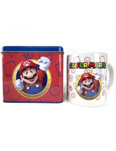 Set Taza + Hucha Mario Super Mario Bros Nintendo - Imagen 1
