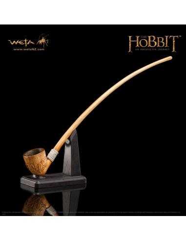 El Hobbit Un Viaje Inesperado Réplica 1/1 La Pipa de Bilbo Bolsón 35 cm - Imagen 1