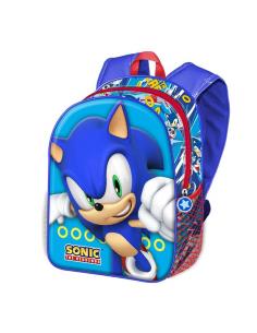 Mochila 3D Fast Sonic The Hedgehog 37cm